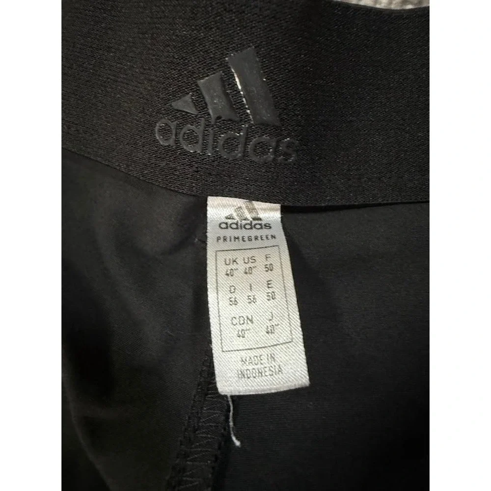 Adidas Primegreen Mens Golf Shorts Black 40X9‎ Flat Front Performance Athletic